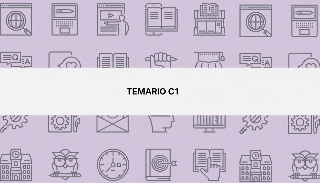 Temario Administrativo C1 Generalitat Valenciana convocatorias 58/26 y 59/26
